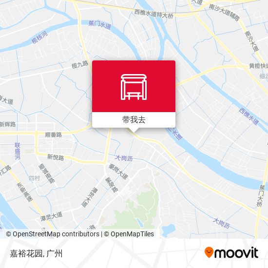 嘉裕花园地图