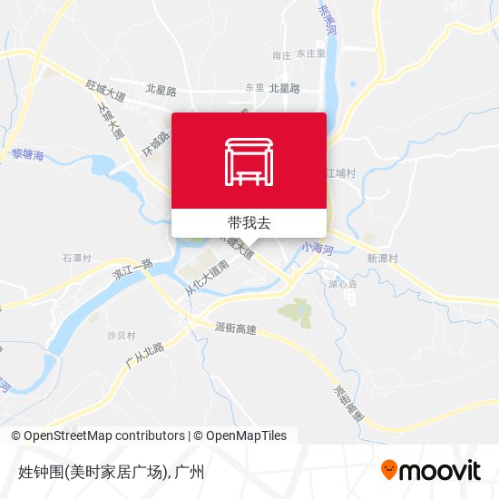 姓钟围(美时家居广场)地图