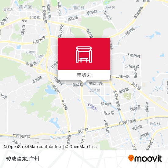 骏成路东地图