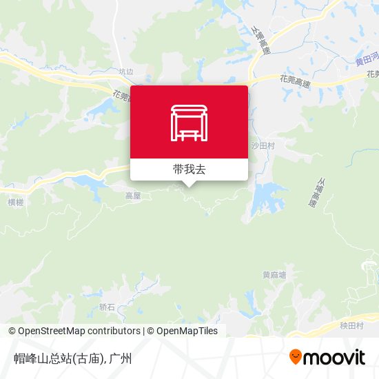 帽峰山总站(古庙)地图