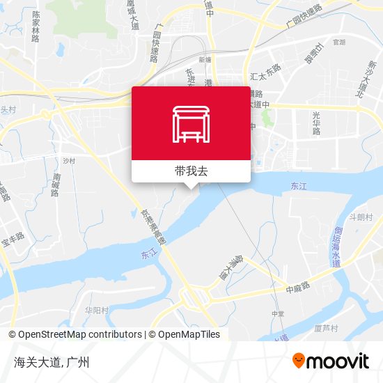 海关大道地图