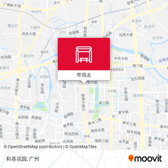 和基花园地图