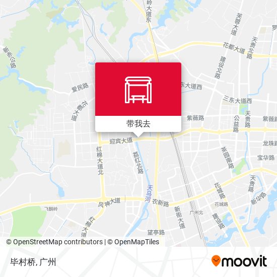毕村桥地图