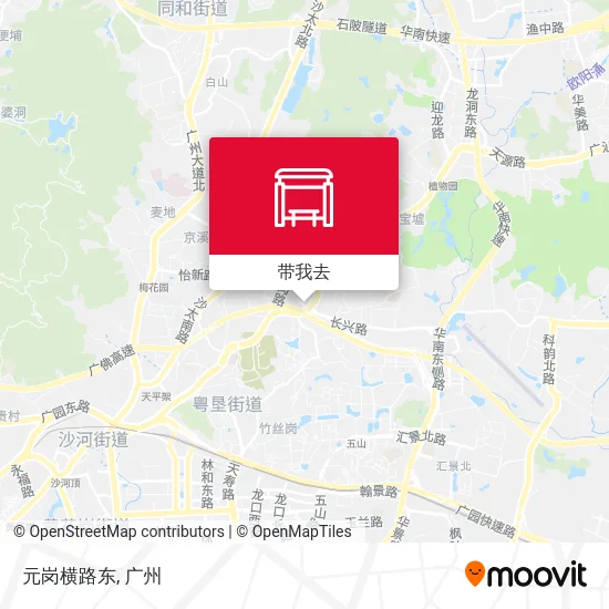 元岗横路东地图