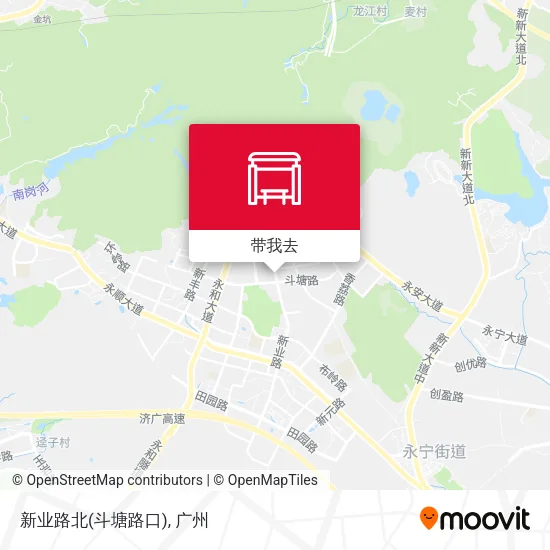 新业路北(斗塘路口)地图