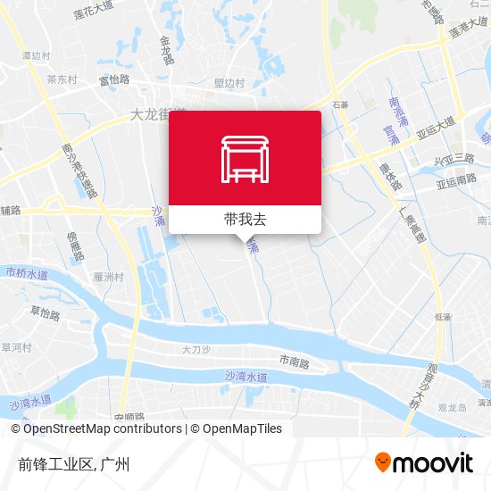 前锋工业区地图
