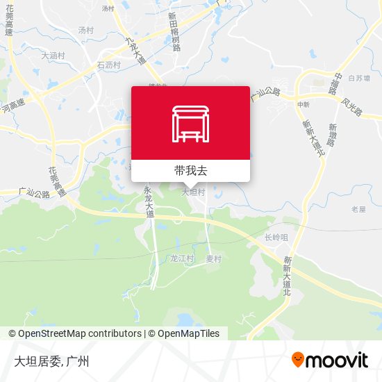 大坦居委地图