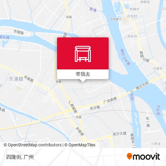 四隆街地图