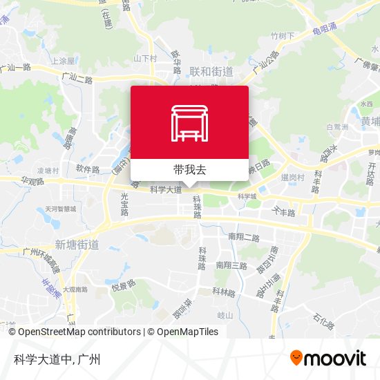 科学大道中地图