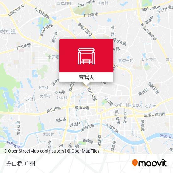 丹山桥地图