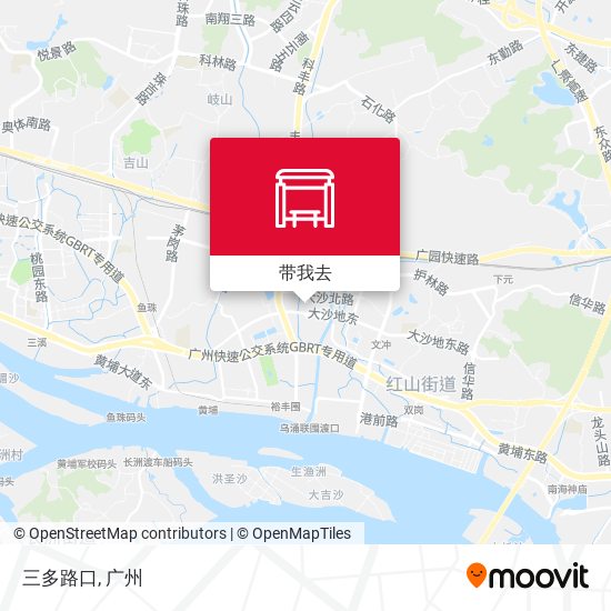 三多路口地图