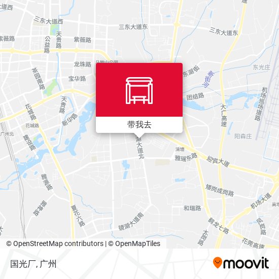 国光厂地图