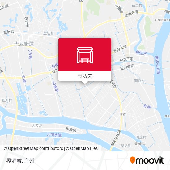 界涌桥地图
