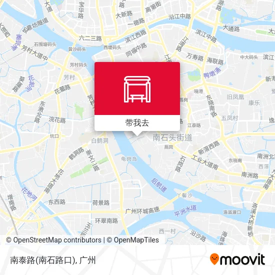 南泰路(南石路口)地图