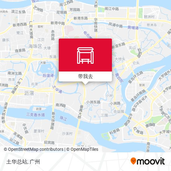 土华总站地图