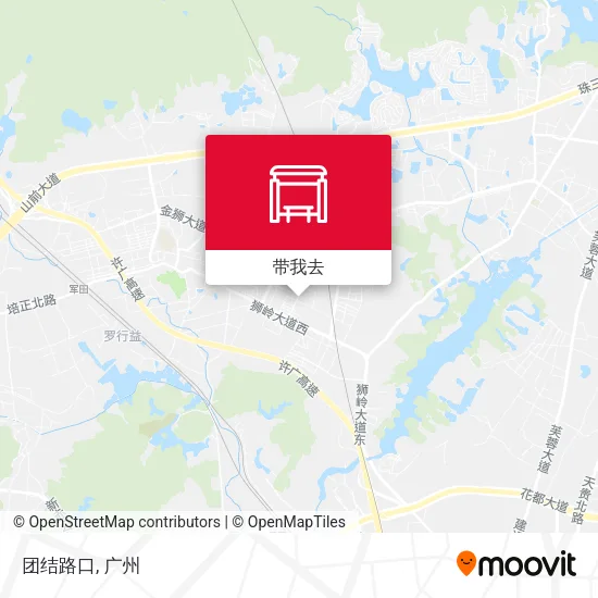 团结路口地图