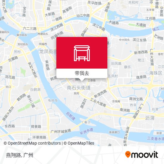 燕翔路地图
