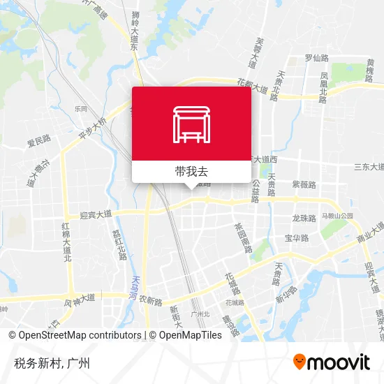 税务新村地图