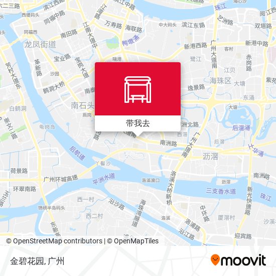 金碧花园地图