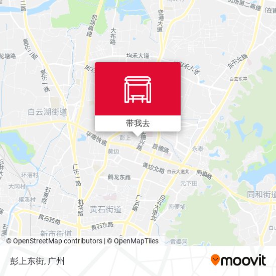 彭上东街地图