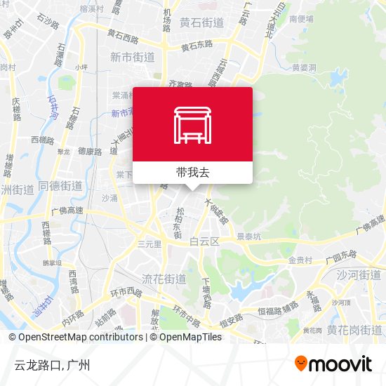 云龙路口地图
