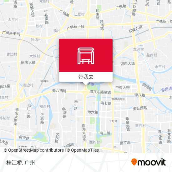 桂江桥地图