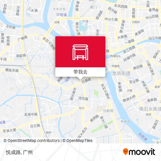 悦成路地图