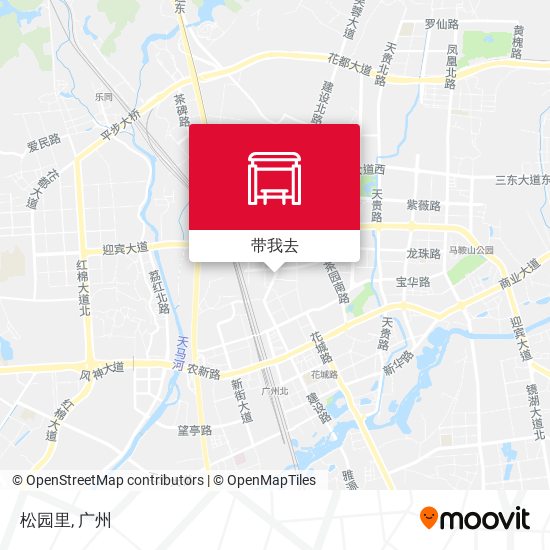 松园里地图
