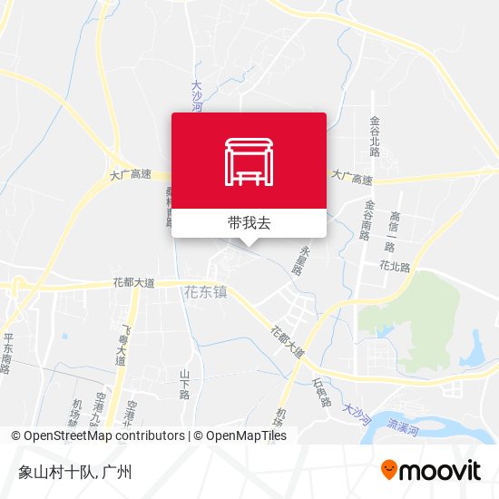 象山村十队地图