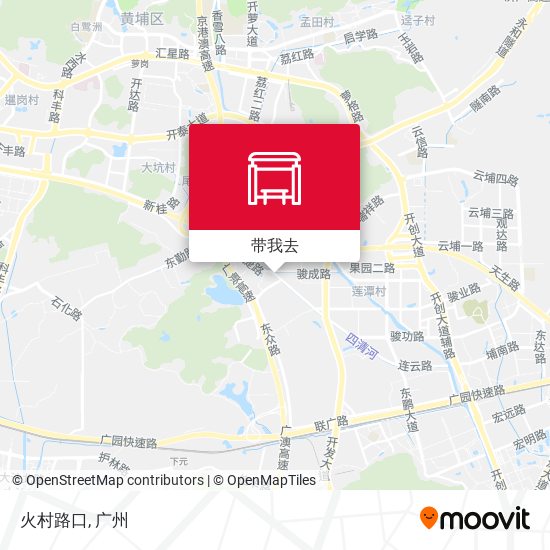 火村路口地图
