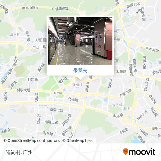 暹岗村地图