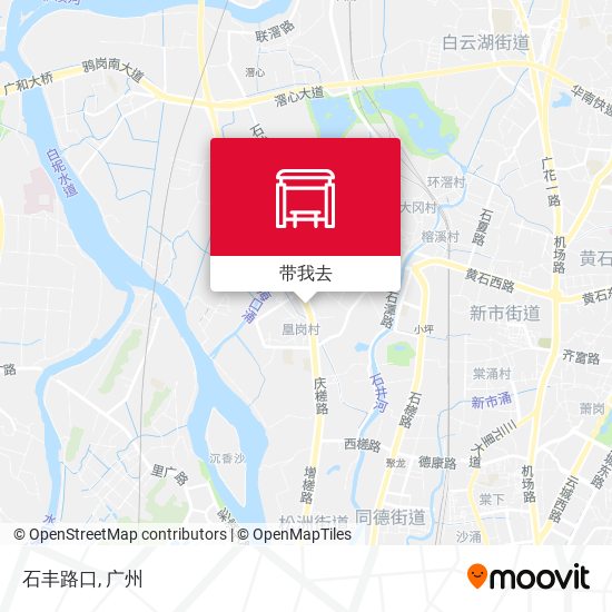 石丰路口地图