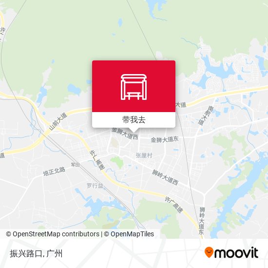 振兴路口地图