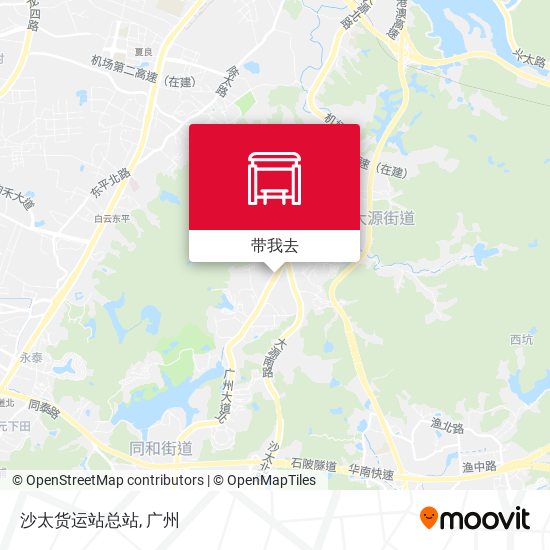 沙太货运站总站地图