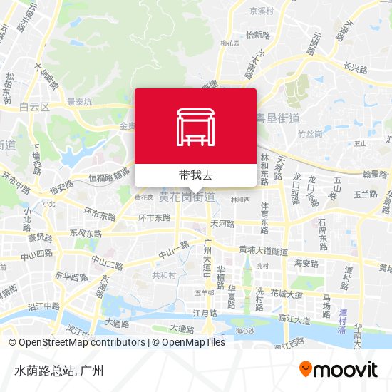 水荫路总站地图