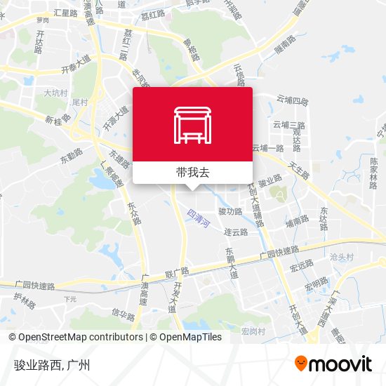 骏业路西地图