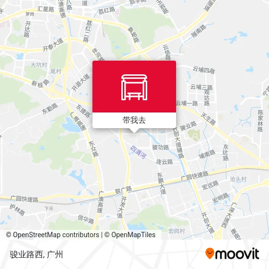 骏业路西地图