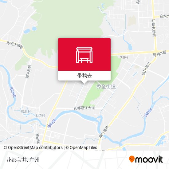 花都宝井地图