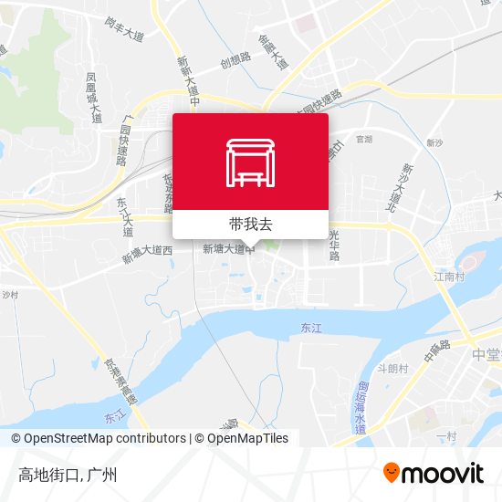 高地街口地图