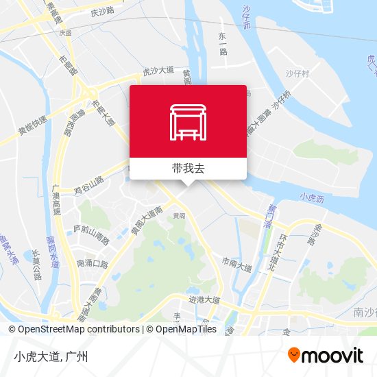 小虎大道地图