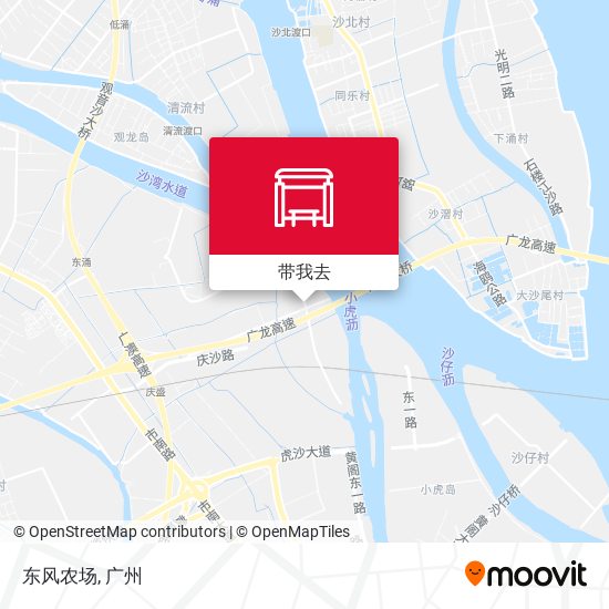 东风农场地图