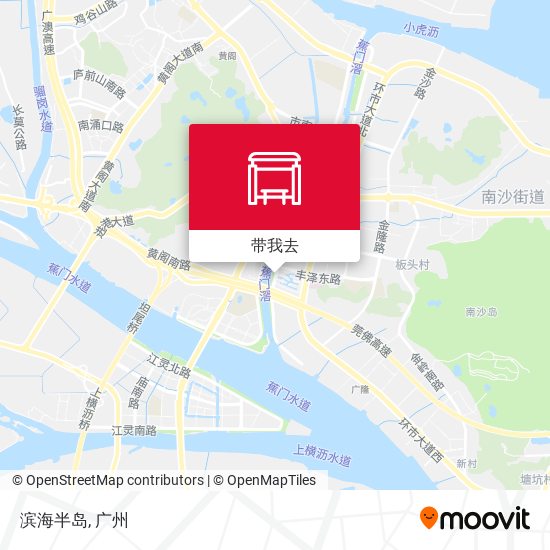 滨海半岛地图