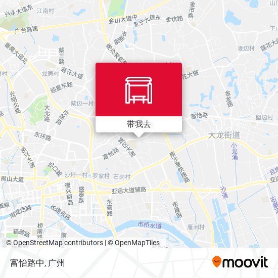 富怡路中地图