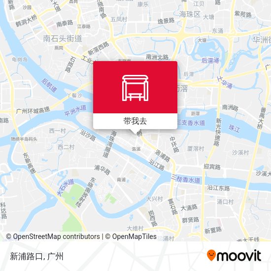 新浦路口地图