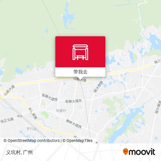 义坑村地图