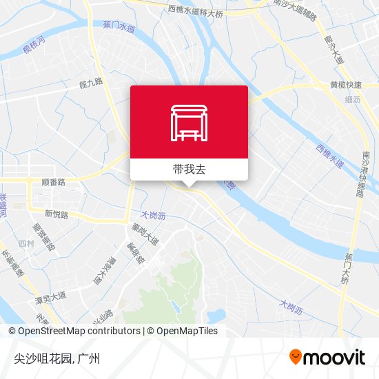 尖沙咀花园地图