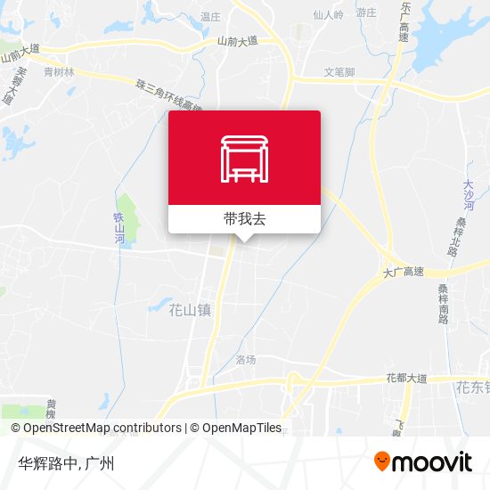 华辉路中地图