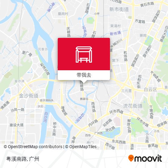 粤溪南路地图