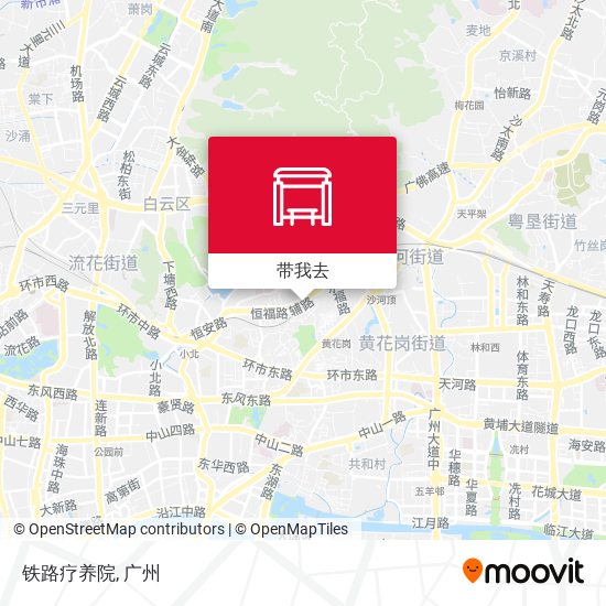 铁路疗养院地图