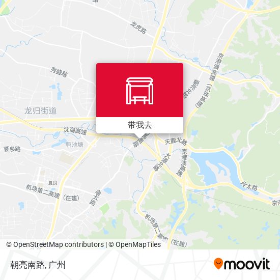 朝亮南路地图